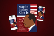 Martin Luther King Jr. Day Flyer, a Flyer Template by The Good Store (Thumbnail 1 of 2)