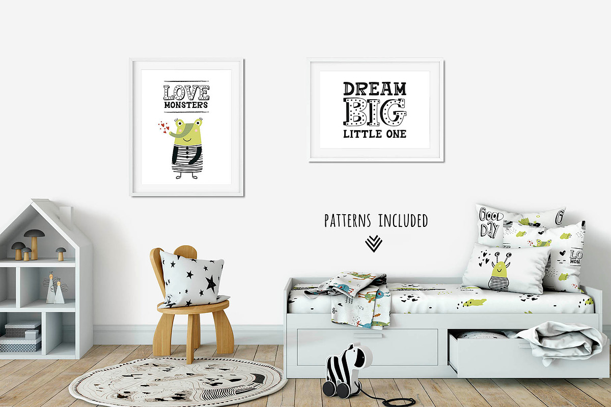Love Monsters, an Animal Illustration by Oksana Stepova (Photo 3 of 12)