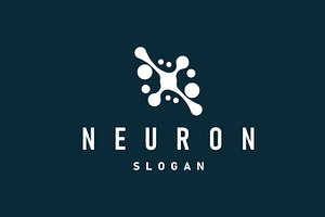 Neuron Logo, Neuron Nerve or Seaweed, a Branding & Logo Template by Maylianaw28