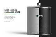 Spices Jar Mockup, a Packaging Mockup by AY Mock-Ups (Thumbnail 10 of 12)