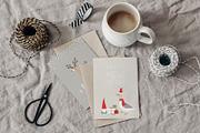 Scandi Christmas. Winter collection, a Seasonal Illustration by Kreker Kate (Thumbnail 6 of 11)