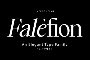 Falèfion – (14 Styles), a Serif Font by Madjack.font