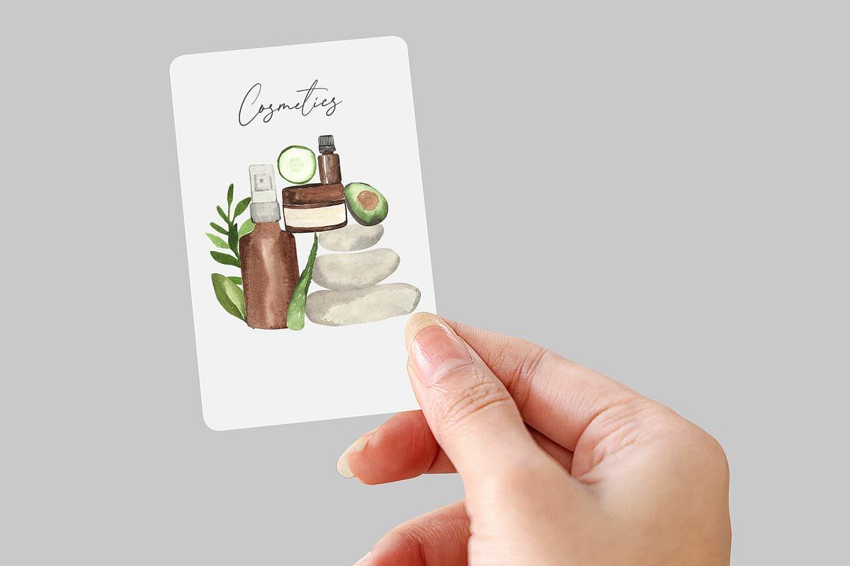 HELLO BEAUTY  cosmetic set, an Object Illustration by Julia Bogdan (Photo 4 of 8)
