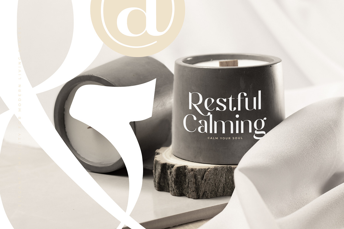 Almango Elegant Sans Serif Font, a Sans Serif Font by Jaruka (Photo 5 of 10)