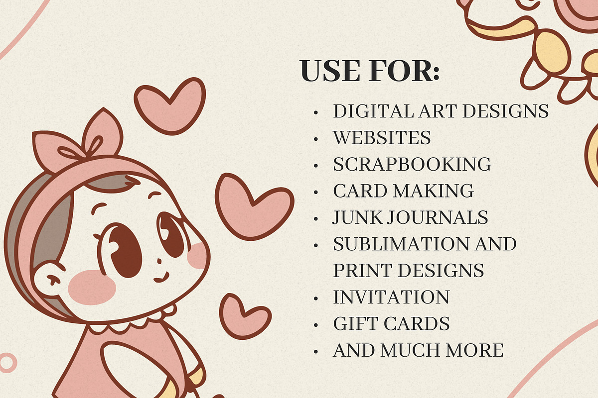 Baby Shower Clipart Bundle, an Illustration by Helospace (Photo 8 of 10)