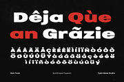 Zero Tranz - Bold Modern Expanded, a Sans Serif Font by Typia Nesia (Thumbnail 4 of 12)
