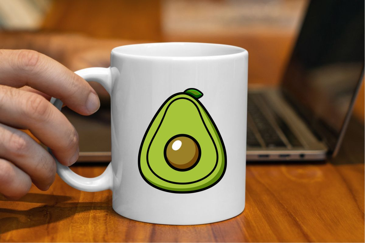 Cartoon Avocado Vector Clipart Set, a Food Illustration by newminddesign (Photo 7 of 8)