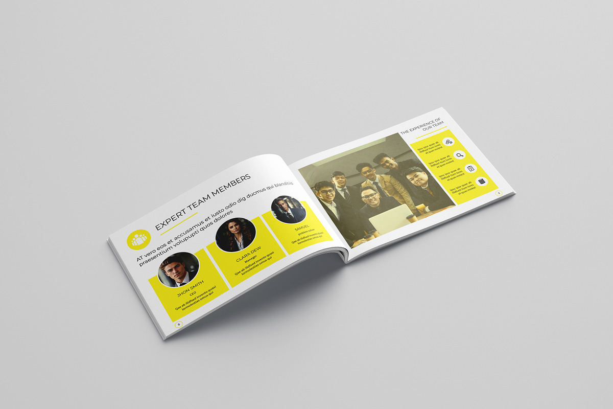 Business Brochure Template, a Brochure Template by retrographix (Photo 6 of 10)