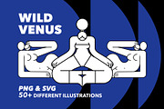 WOMEN b&w graphic collection, a Person Illustration by heyXeni (Thumbnail 1 of 8)