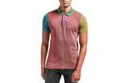 Male Model Polo Shirt Mockup - PSD, a Shirt Mockup by Asylab (Thumbnail 2 of 8)