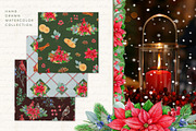 Christmas Watercolor Clipart Set, a Seasonal Illustration by AnitaPol (Thumbnail 11 of 15)