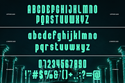 Brawnex Futuristic Condensed Font, a Sans Serif Font by Vadovastd (Thumbnail 2 of 11)