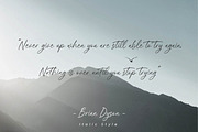 Riyanthy Selafina, a Script Font by Integritype Studio (Thumbnail 12 of 15)