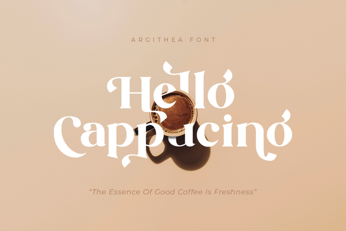 Argithea | Modern Serif Font, a Serif Font by Pentagonistudio (Photo 4 of 11)
