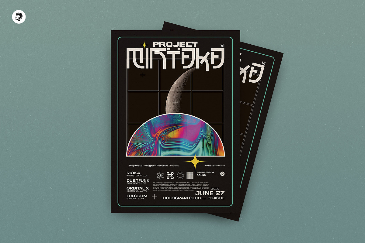 Mintaka – Poster Templates Bundle, a Poster Template by pixelsao (Photo 12 of 12)