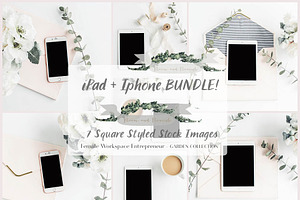 Ipad + Iphone BUNDLE! 7Styled Images