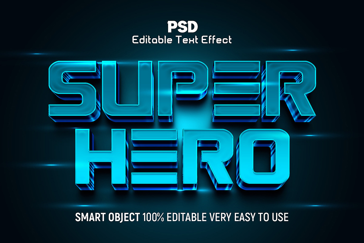 50 Photoshop Text Effects Pack, a Layer Style Add-On by Design Fly (Photo 9 of 28)