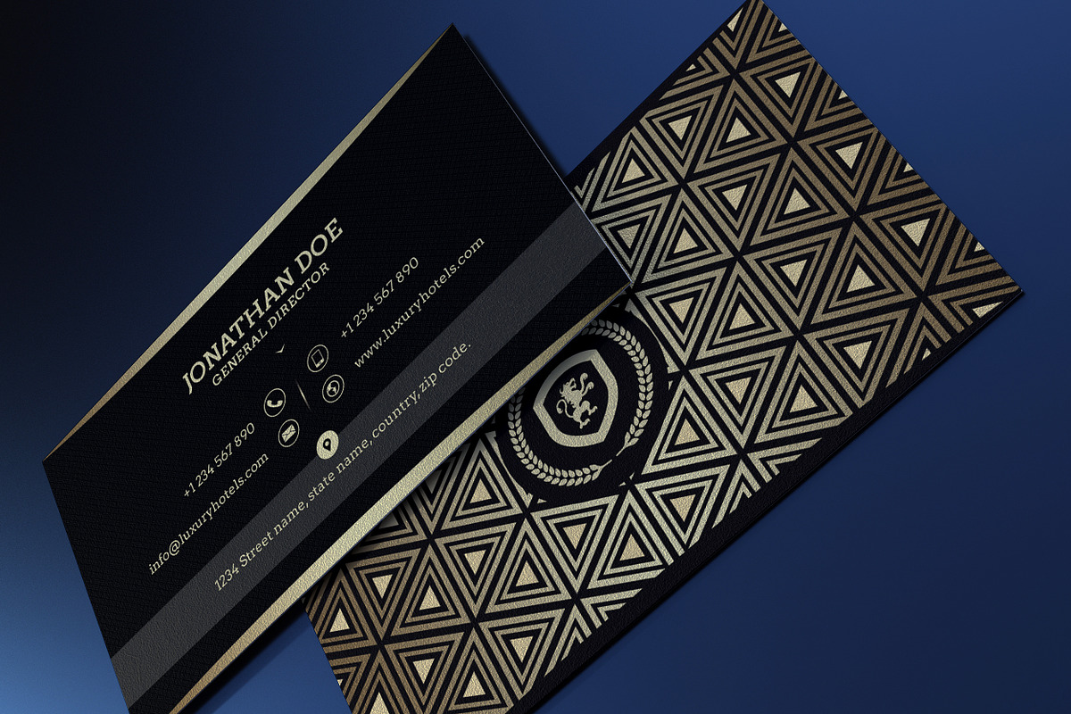 100 Modern Business Card Bundle, a Business Card Template by GraphicsEgg (Photo 26 of 102)