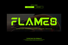 Flames || Modern Futuristic display