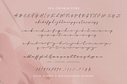 Merry Book - Signature Script, a Script Font by Letterhend Studio (Thumbnail 9 of 9)