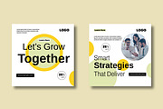 Corporate Business Social Media Post, a Social Media Template by MightyDesign (Thumbnail 4 of 8)