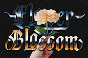 Black Dakota Typeface, a Blackletter Font by alit design (Thumbnail 9 of 15)