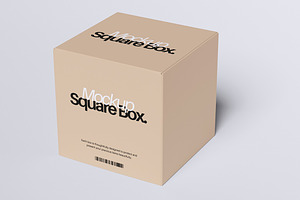 Square Box Mockup, a Packaging Mockup by Twins_studio926