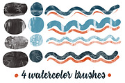 Procreate Brushes Abstract Whimsical, a Brush Add-On by Li Zamperini (Thumbnail 6 of 12)