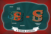 Soulup Typeface, a Script Font by alit design (Thumbnail 3 of 15)