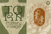 Thane Lantera - Old Press Print, a Serif Font by Setara Langit CreativeStd (Thumbnail 7 of 14)