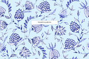 LUXURY BATIK, Watercolor set!, a Pattern Graphic by HannaStudio (Thumbnail 7 of 10)