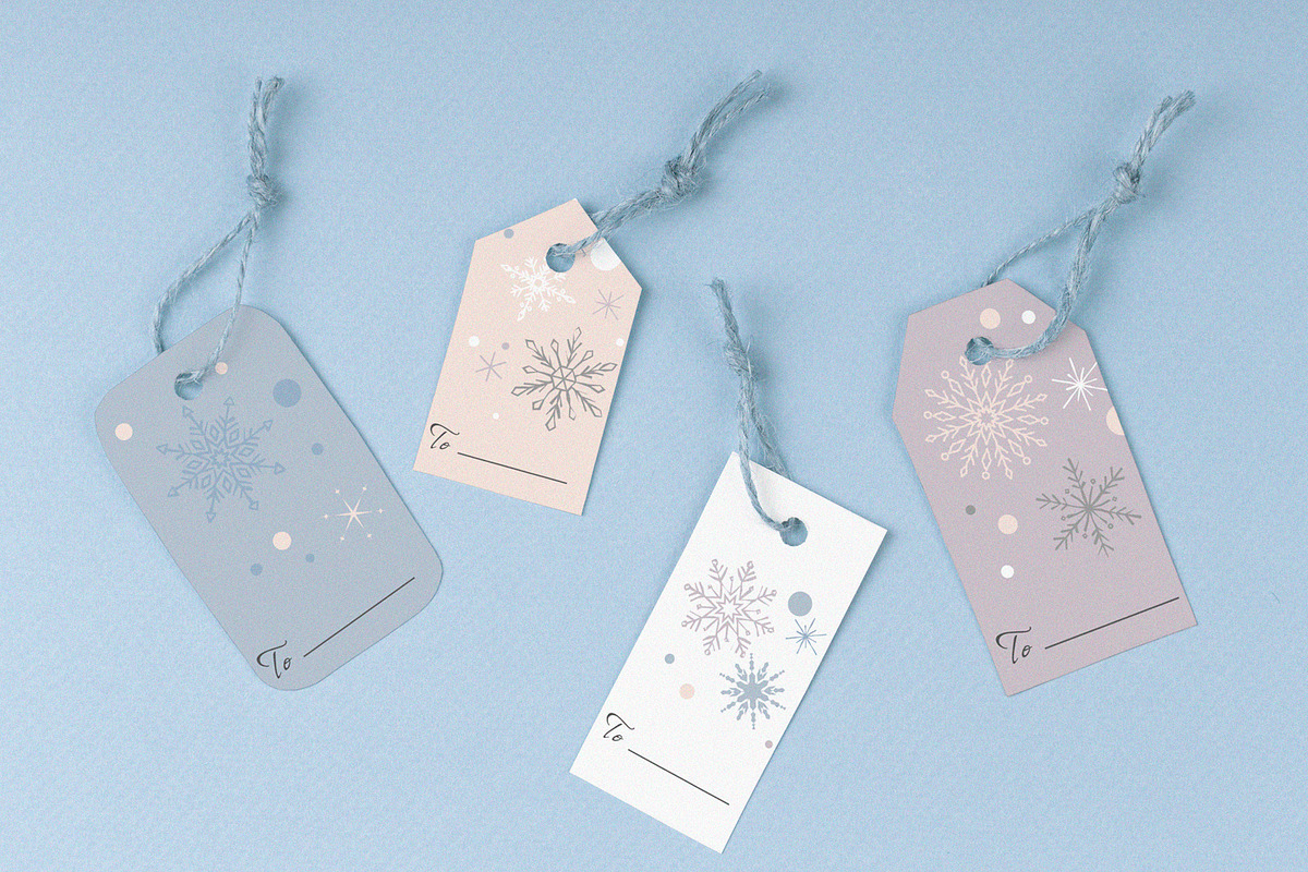 Snowflake  handraw vector collection, an Object Graphic by svetlatek (Photo 6 of 7)