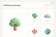 3D Nature Icons, an Emoji Icon by River Visual (Thumbnail 3 of 5)