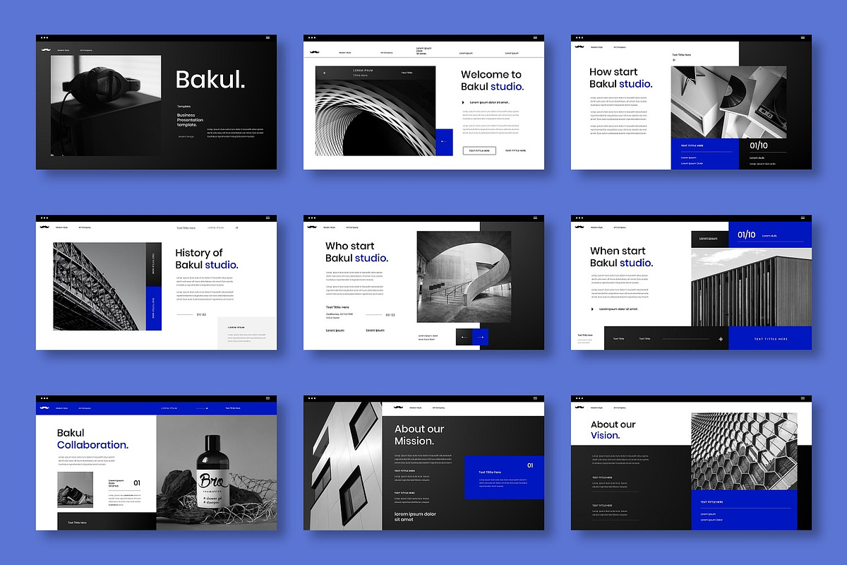 Bakul - Business Google Slide, a Presentation Template by Dens Creative Studio (Photo 2 of 6)