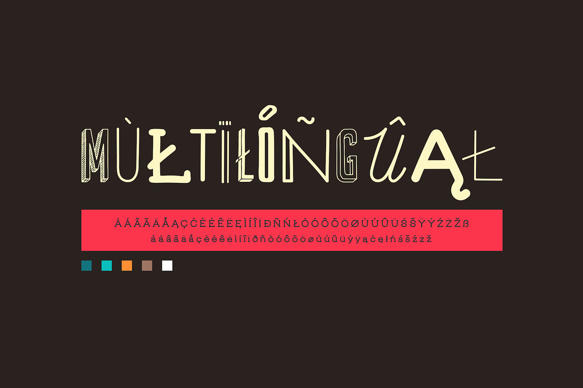 Coodles Hand Drawn Font Family preview 8