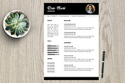 Resume Template 2 page pack | Rose, a Resume Template by Kayytechin Shop (Thumbnail 4 of 6)