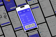AIRTIX - Airways Ticket Booking UI, an UI Kit Template by Lumina_ui_ux202 (Thumbnail 4 of 7)