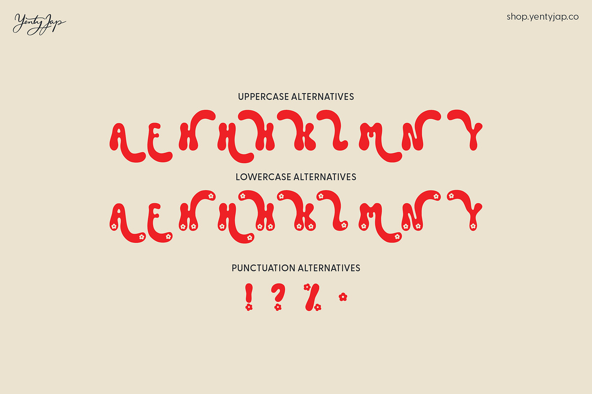 YJC Jelly Jam, a Handwritten Font by YENTY JAP CO (Photo 12 of 12)