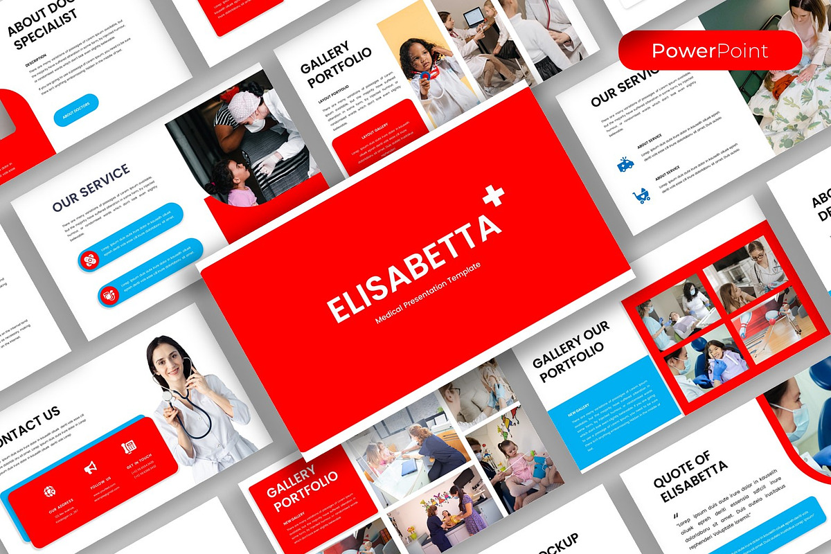 Elisabetta - Medical PowerPoint, a Presentation Template by kreatifreya (Photo 1 of 5)