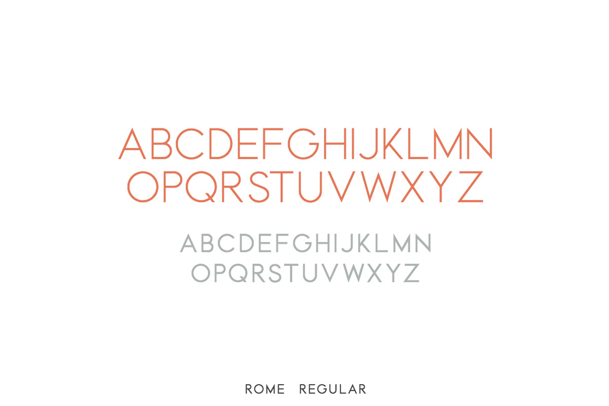 Rome | A Stunning Sans Serif preview 6