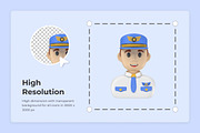 Airport Transportation 3D Icons, a Work Illustration by twinstd (Thumbnail 3 of 6)