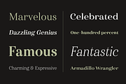 Haboro, a Font by insigne (Thumbnail 4 of 4)