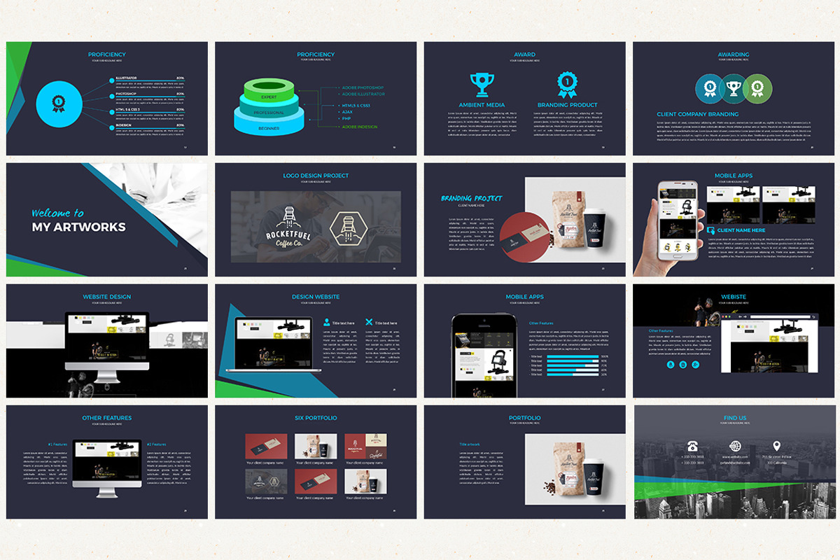 The Creative Resume Presentation, a Presentation Template by Birka Studio (Photo 4 of 4)