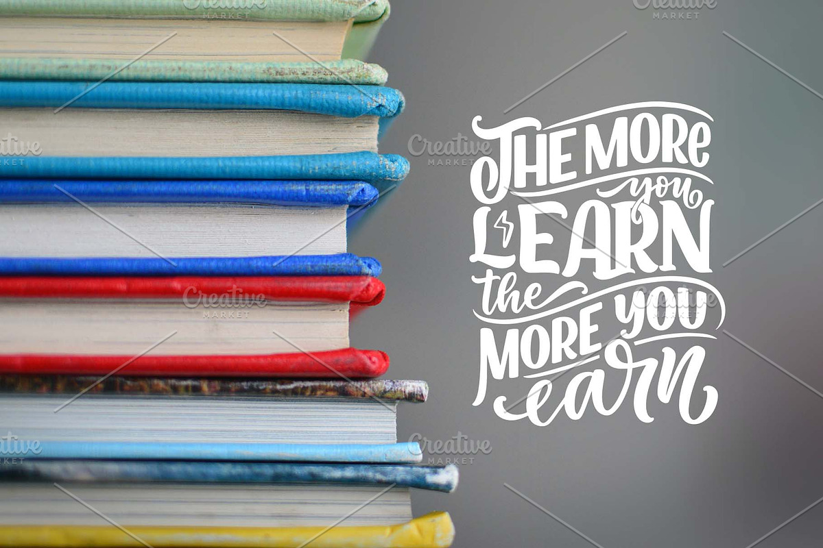 Motivation Lettering Quotes, a Decorative Illustration by Artlana (Photo 6 of 9)