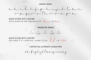 Eastern Harrogate | Monoline Font, a Handwritten Font by Lemonthe (Thumbnail 5 of 8)