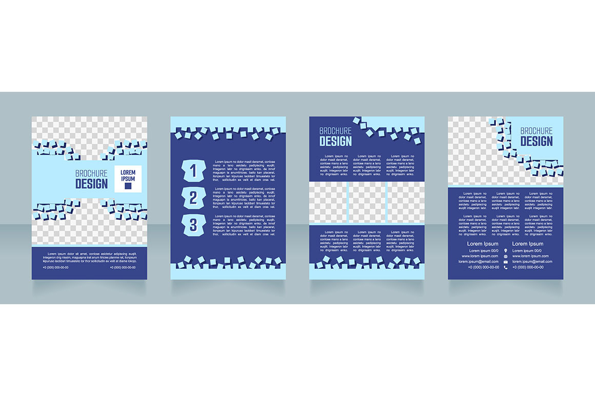 Mathematics course blank brochure, a Brochure Template by IMG Visuals