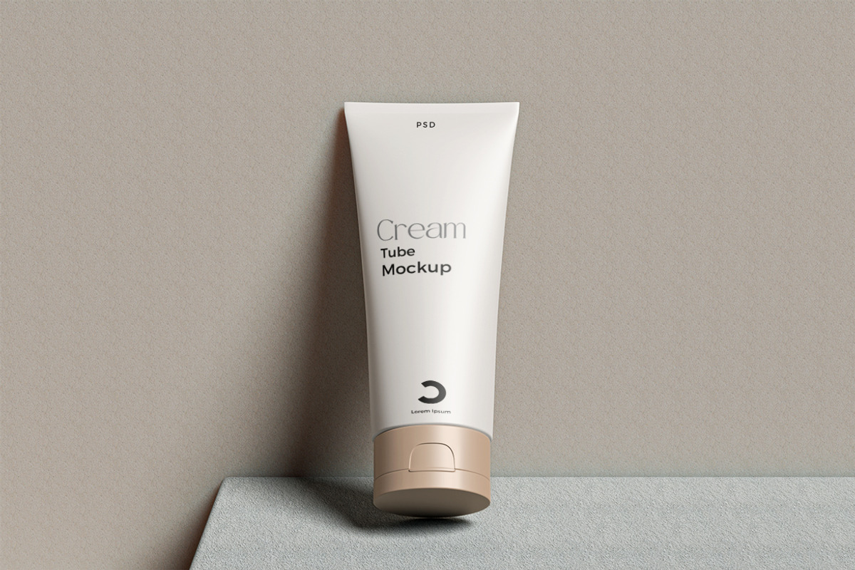 Cosmetic Tube Packaging Mockup, a Packaging Mockup by graphic_keY (Photo 2 of 3)