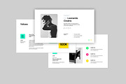 Light & Dark  Business Plan Template, a Presentation Template by evgenystudio (Thumbnail 5 of 11)