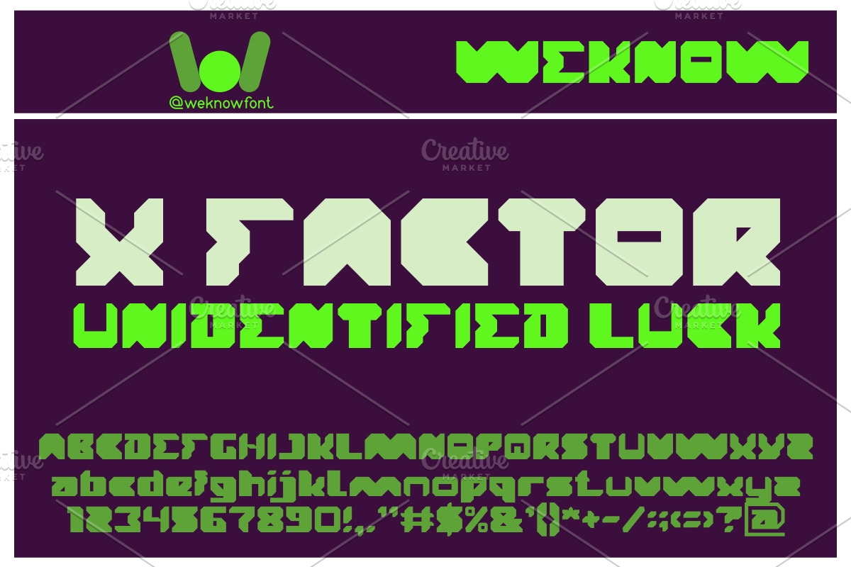 translation font, a Font by weknow (Photo 4 of 5)