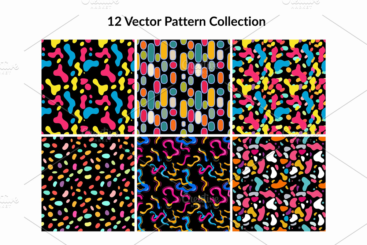 Electric Energy: Abstract Pattern, a Pattern Graphic by Elatedowl (Photo 3 of 11)